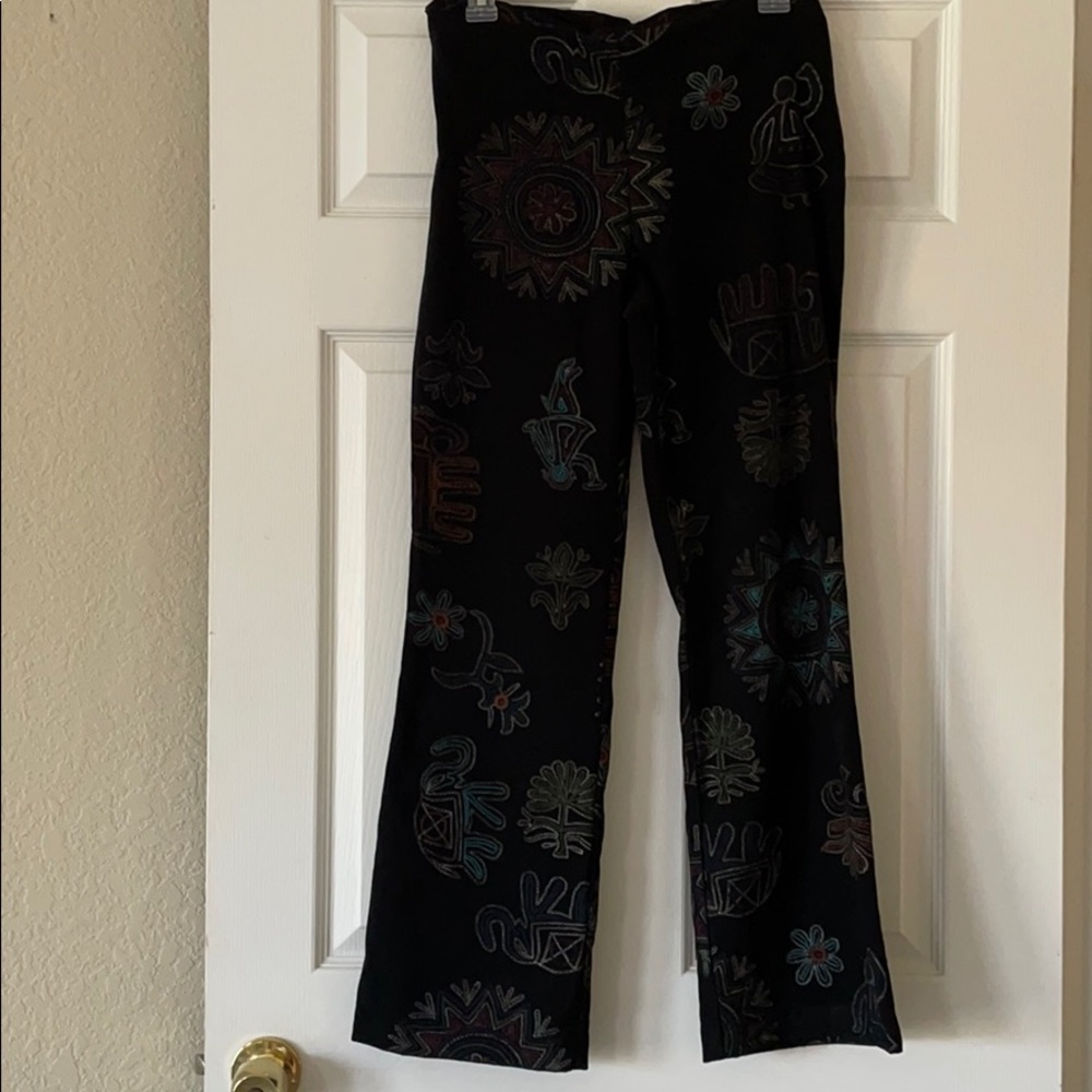 Boho Aztec Print Pants - Picture 7 of 11
